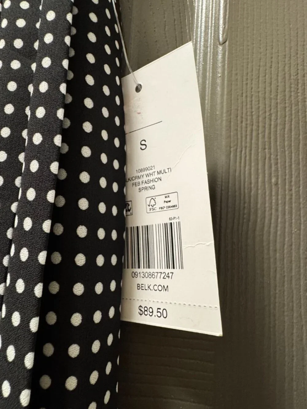 The Limited pleated polka dot midi skirt NWT